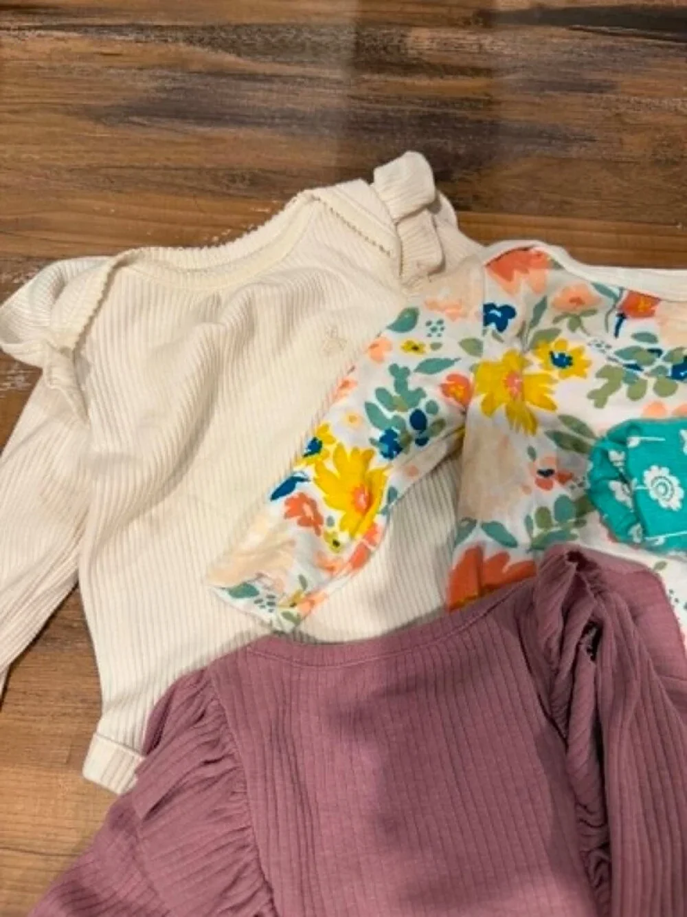 Baby Girl Bodysuit Bundle 3-6 Months